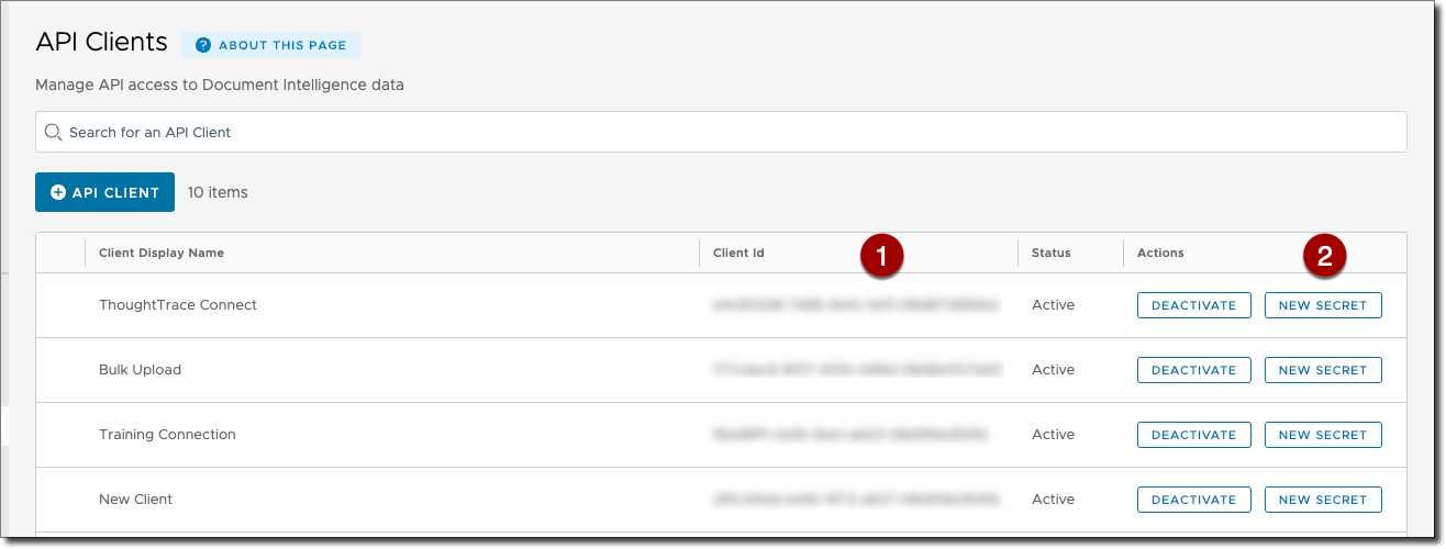 How to obtain my Client ID and Secret ID (API Credentials)
